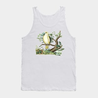 Cockatoo Bird Wildlife Illustration Tank Top